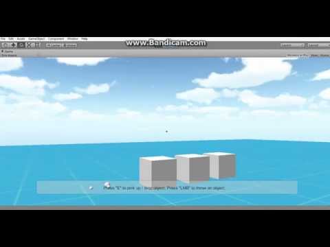 FPP Action/Adventure Game Designing [#2 - Picking up/carrying/throwing an object]