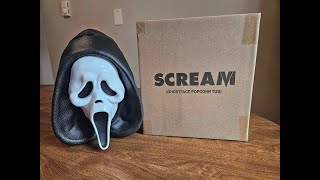 Unboxing Ghostface Popcorn Bucket from Cinemark