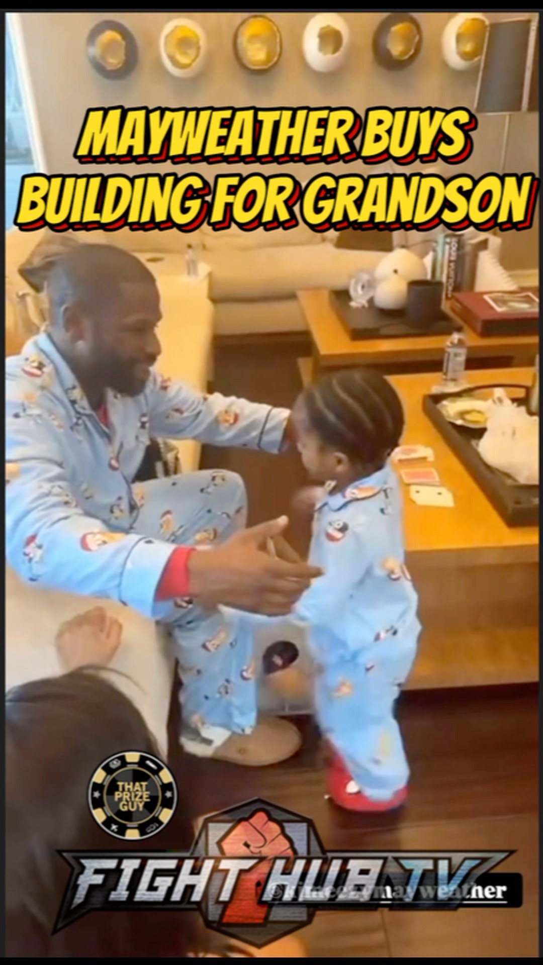 Floyd Mayweather BUYS BUILDING FOR Grandson in NY for Christmas!; HEARTWARMING