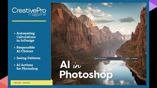 CreativePro Magazine Issue 30: “AI in Photoshop”