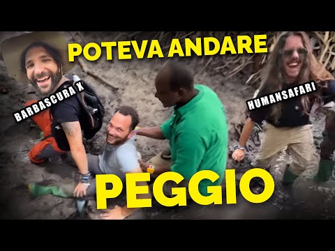 Barbascura e Human Safari nel fango fino al collo