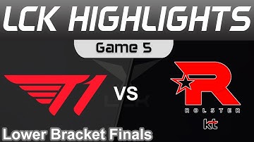 T1 vs KT Highlights Game 5 LCK Summer Lower Bracket Finals 2023 T1 vs KT Rolster by Onivia