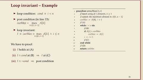 COMP526 (Spring 2022) 0-4 §0.3 Correctness proofs