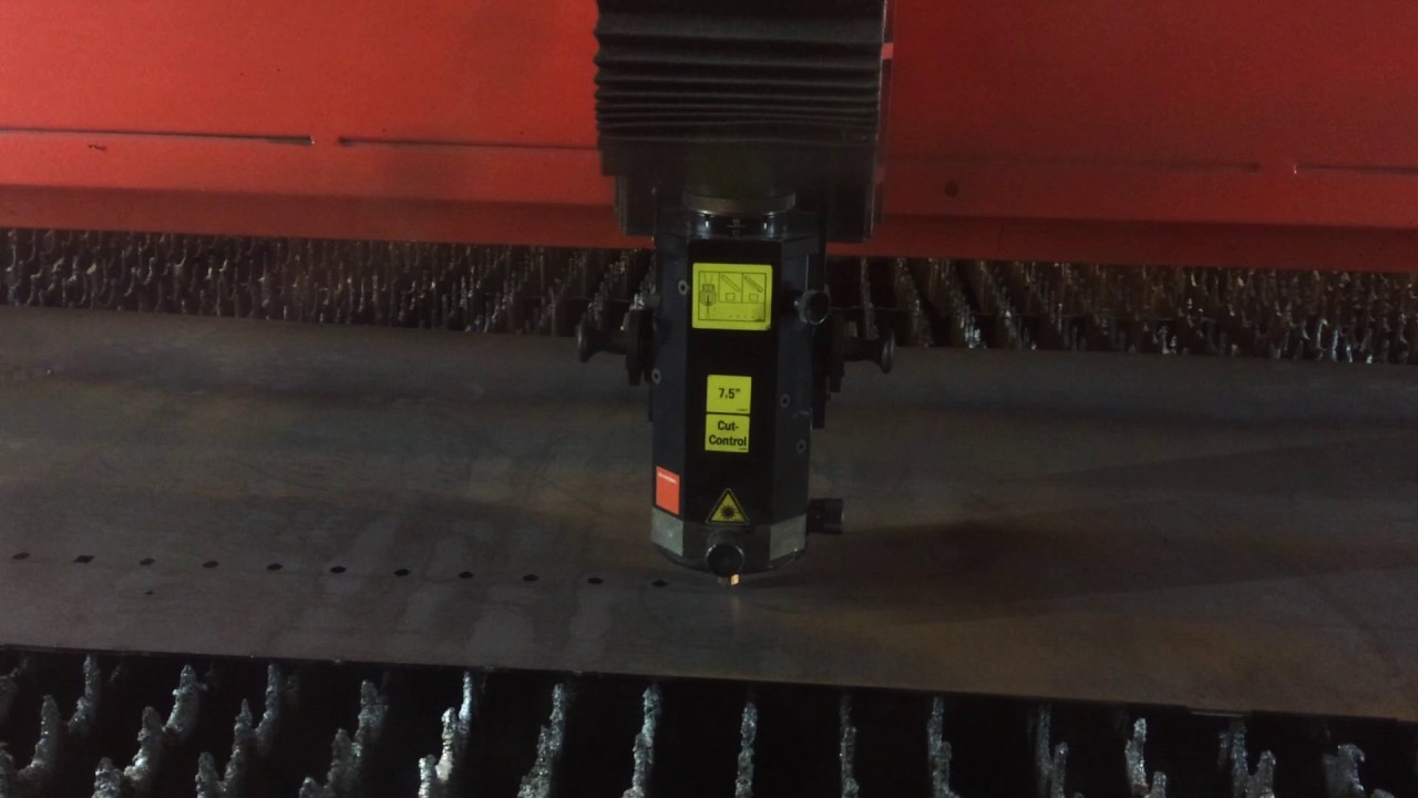 LASER CUTTING (Holes in a row) YouTube
