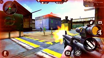 Critical strike cs gun fire gameplay part 1 Android ios best game (critical strike cs gun fire)