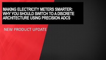 Making Electricity Meters Smarter
