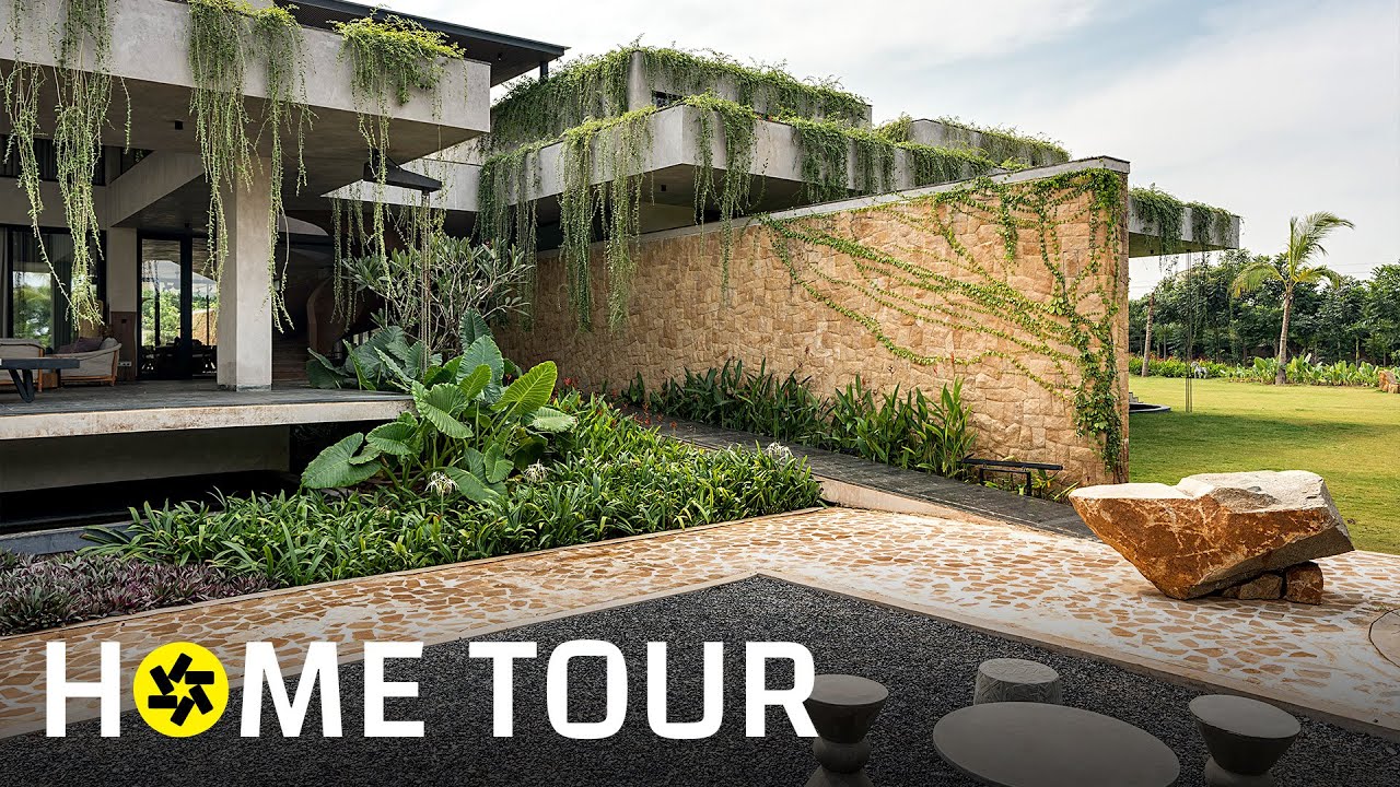 This Hyderabad Farmhouse Brings NATURE Inside! (House Tour)