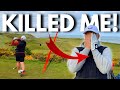 This AMAZING golf course KILLED ME!!!