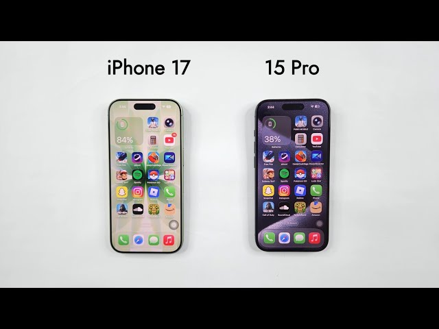 iPhone 17 vs iPhone 15 Pro - SPEED TEST! - YouTube