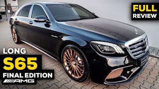2020 MERCEDES S65 AMG V12 Final S Class Edition FULL Review BRUTAL Sound Exhaust Interior