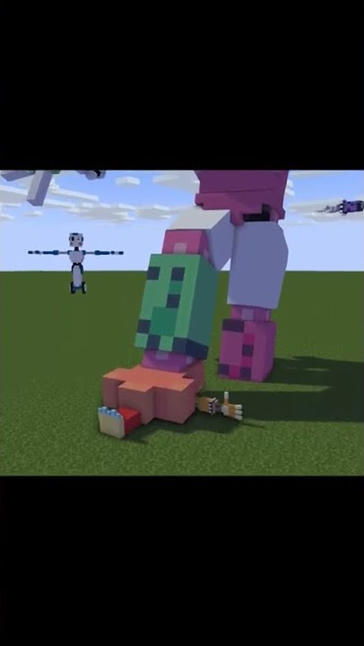 EPIC FARTING DEFENSE IN MINECRAFT #Shorts
