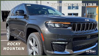 🏔 NEW Rocky Mountain Color on 2021/2022 Jeep Grand Cherokee L | Overview