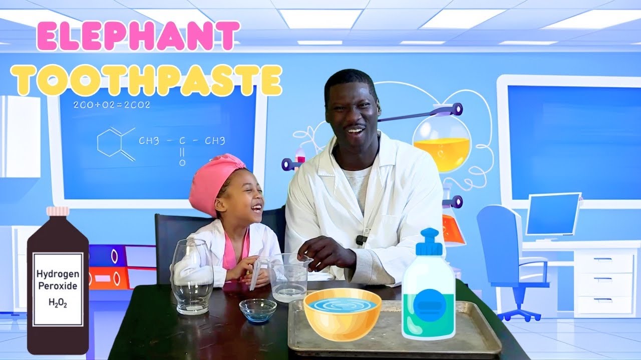 Elephant Toothpaste Experiment 🧪 | Huge Foam Explosion at Home! - YouTube
