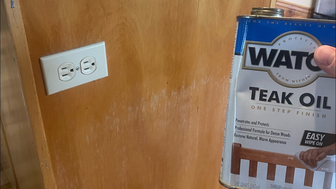 Save Apply TEAK Oil to your and Woodworking to Make them