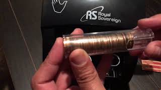 Coin roll wrapping with free wraps