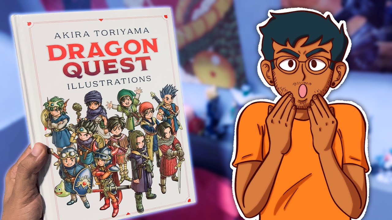 UNBOXING do Dragon Quest Illustrations: 30th Anniversary Edition