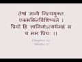 Bhagavad Gita - Chapter 07 (Hindi translation with Sanskrit lyrics)