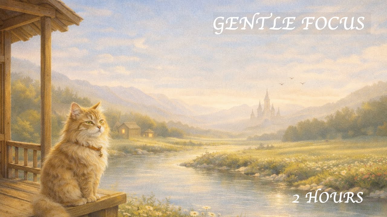 【Cozy Fantasy】Gentle Quest | Reading & Writing Focus (2 Hours)｜読書・勉強に寄り添うBGM