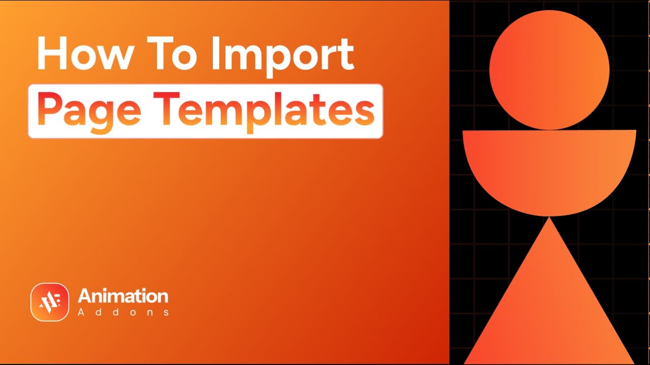 How to Import Page Templates in Elementor | Beginner-Friendly Step-by ...