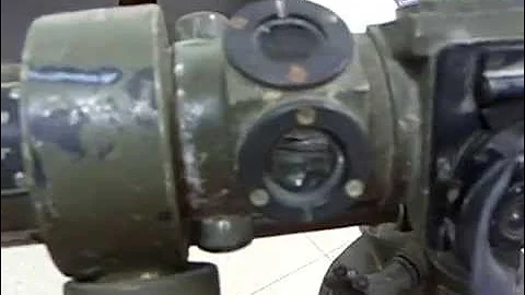 Close look at an Optical Range Finder for field artillery