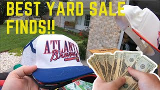 MY BEST YARD SALE HOMERUNS OF 2022 -  MARATHON