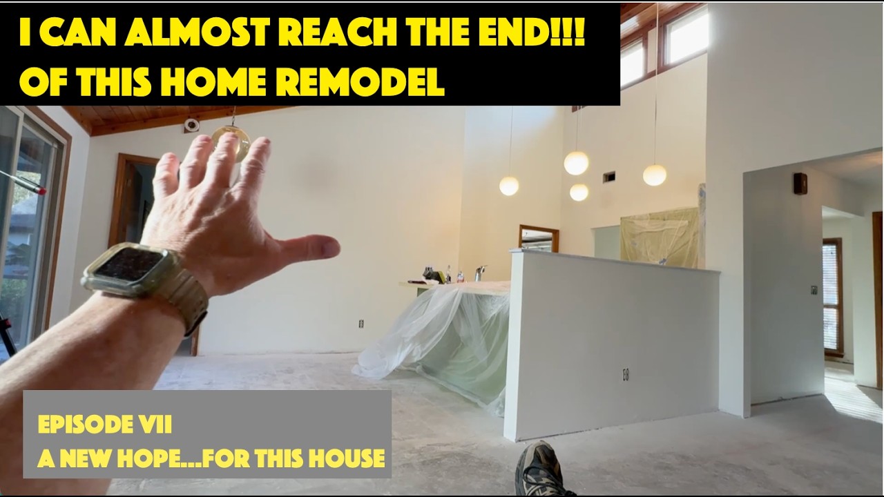 A Wild Week of Wall Work!  Episode VII  A New Hope... for this House