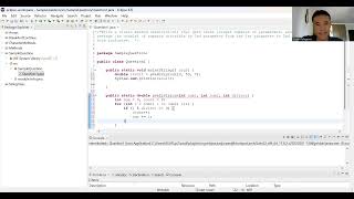 Introduction to Java | Sample Question 1 (find the average of numbers in double data type)