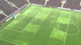 Man Utd Vs Valencia - Di Maria Goal 31 Minutes