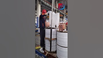 The transformer windings are assembled onto the core