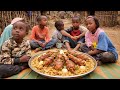 African Village Cooking 🌿 Swahili Chicken Biryani Like Never Before!”🍗🍛