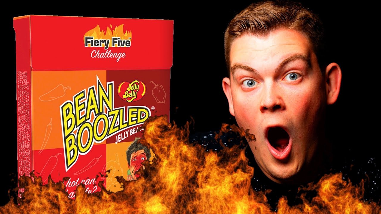 Bean Boozled FIERY FIVE Jelly Beans TASTE TEST + REVIEW (this was a BAD