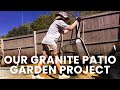 Our Granite Patio Garden Project  -  Little Acorns Landscapes