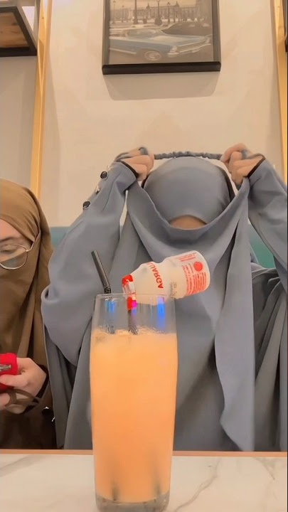 Thank God, put on the veil.