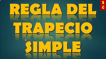 REGLA SIMPLE DEL TRAPECIO