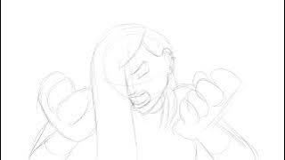 were-rabbit transformation animation.