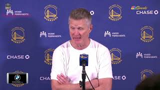 Steve Kerr Postgame Interview | Golden State Warriors beat Orlando Magic 101-93