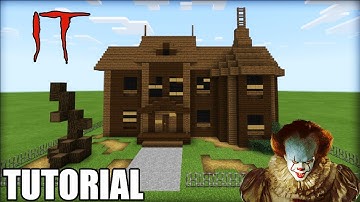 Minecraft: How To Make Pennywise House "IT House Minecraft"