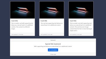 Cards in Bootstrap | Bootstrap 5 Tutorials #5