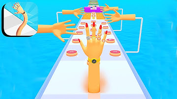 SOFTY HAND RUNNER ALL LEVELS GAMEPLAY ANDROID,IOS (LEVELS 54-55)