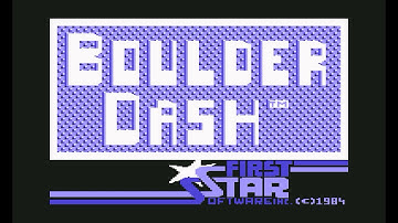 Boulder Dash C64- Gamplay HD