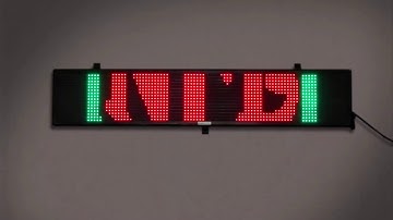 Programmable Scrolling LED Signs with Wireless Remote   YouTube