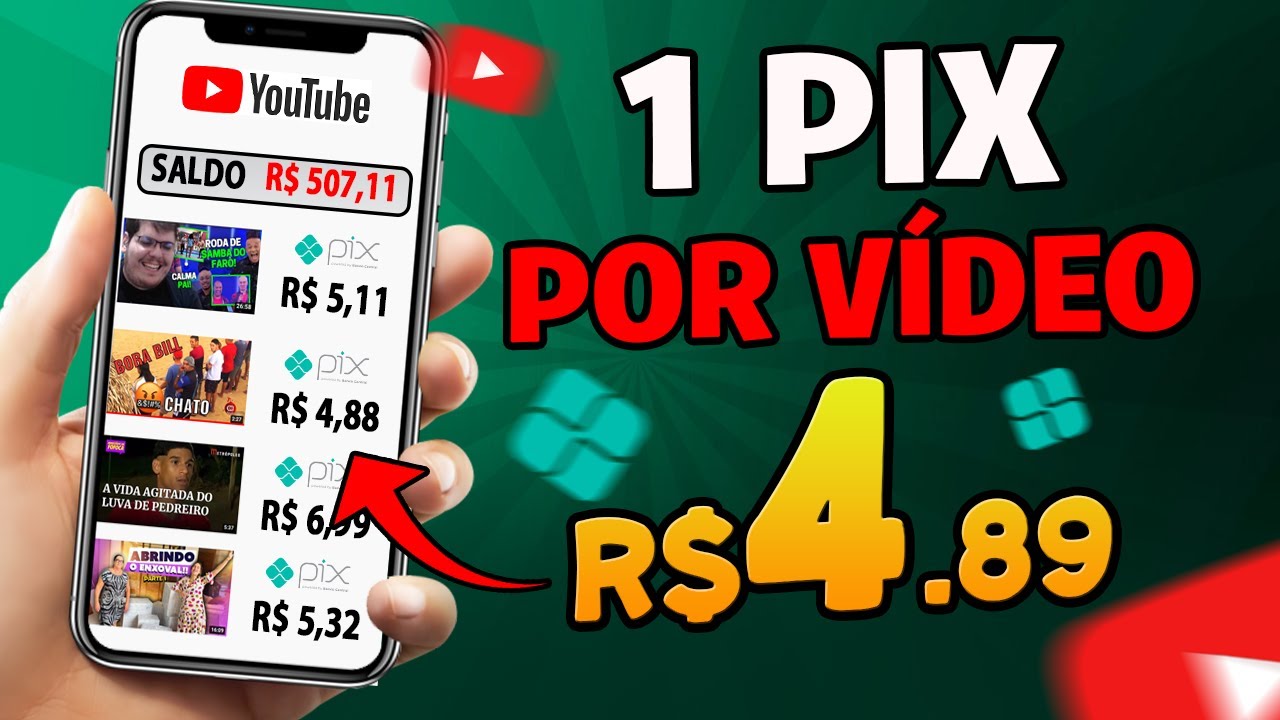 [Receba 1 PIX por Vídeo✅] Lançou APP para GANHAR DINHEIRO Assistindo Vídeos – App Pagando na Hora