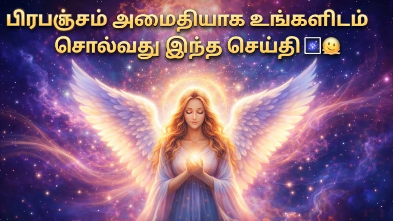 பிரபஞ்சம் அமைதியாக உங்களிடம் சொல்வது இந்த செய்தி 🌌🫠 