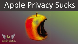 Apple's getting sued due to privacy!