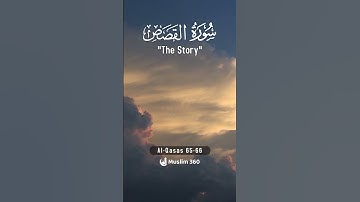 Surah Al-Qasas 65-66 | Hindi - Urdu Audio translation | سورة القصص #alqasas #hindi #urdu #viral