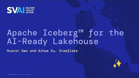 Apache Iceberg For The AI-Ready Lakehouse