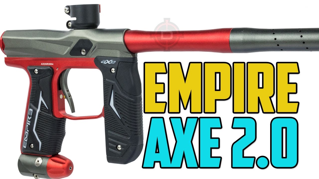 Empire Axe 2.0 Paintball Gun - 4K - YouTube