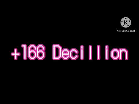 Binary Numbers extended ^18 - ^20|0 to 42 Undecillion - made in kinemaster