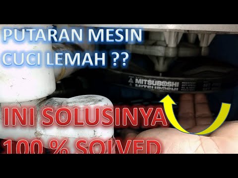 Video: Cara Mengganti Sabuk Di Mesin Cuci