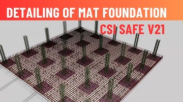 Mastering Mat Foundation:Detailing in Autocad |civil engineering| Raft footing